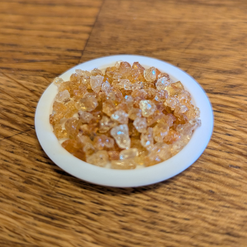 gum arabic resin